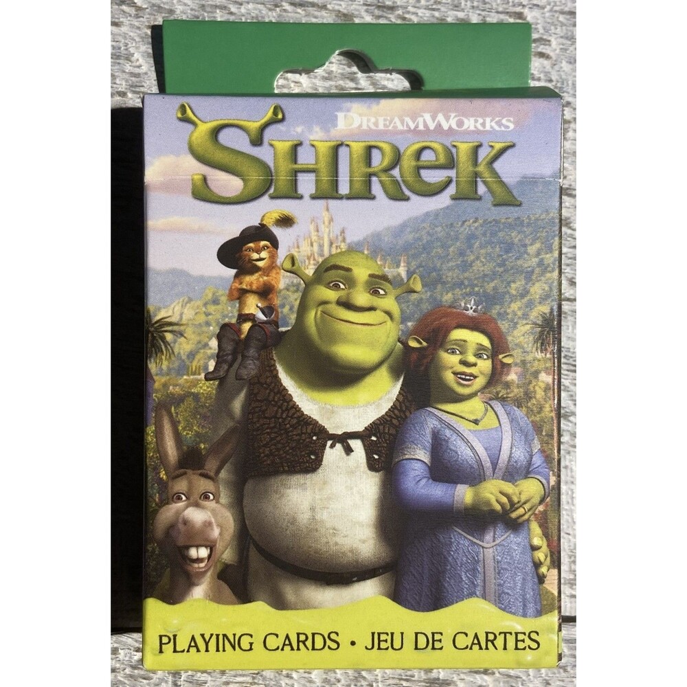 Shrek Playing Cards Complete Deck 52 + 2 Jokers Aquarius PC001